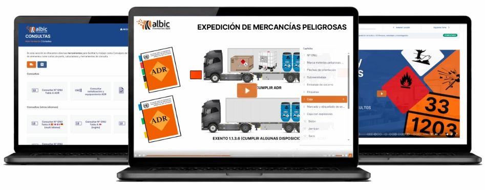 Curso Expedidor de Mercancías Peligrosas 1 curso expedidor de mercancías peligrosas