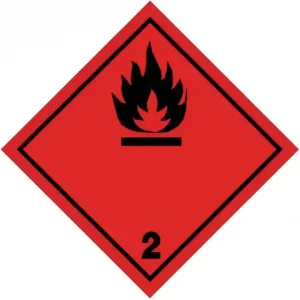 Clase 2 Gases 3 etiqueta clase 2 1 liquidos inflamables negra 1